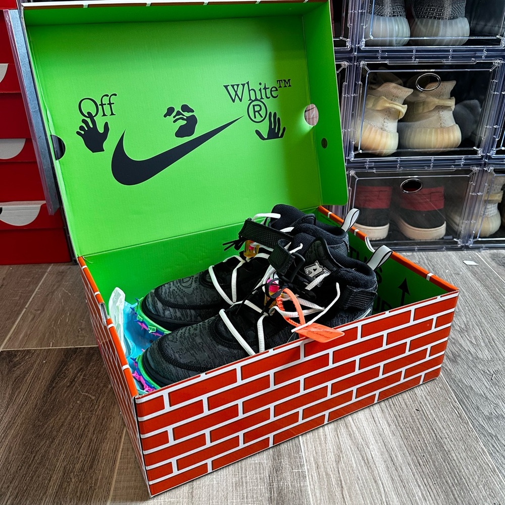 Nike Air Force 1 Mid Off-White Black Sz 11 (Brand new)